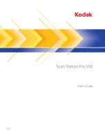 Kodak Scan station Pro 550 User Manual preview