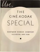 Предварительный просмотр 3 страницы Kodak SPECIAL How To Use Manual