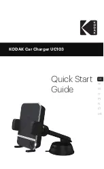 Предварительный просмотр 1 страницы Kodak UC103 Quick Start Manual