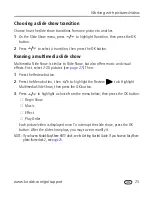 Preview for 29 page of Kodak V1253 - EASYSHARE Digital Camera User Manual