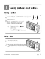 Предварительный просмотр 10 страницы Kodak V570 - EasyShare 5MP Digital Camera User Manual