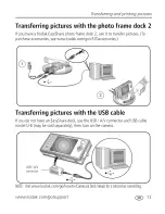 Предварительный просмотр 18 страницы Kodak V570 - EasyShare 5MP Digital Camera User Manual