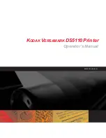 Kodak VERSAMARK DP5120 Operator'S Manual preview