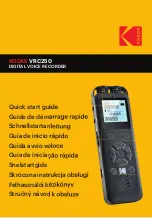 Kodak VRC250 Quick Start Manual preview