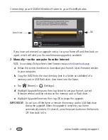 Preview for 4 page of Kodak W820 - EASYSHARE Digital Frame Supplementary Manual