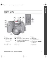 Предварительный просмотр 9 страницы Kodak Z1015 - EASYSHARE IS Digital Camera User Manual