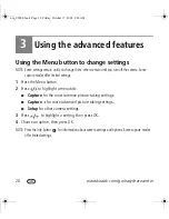 Предварительный просмотр 20 страницы Kodak Z1015 - EASYSHARE IS Digital Camera User Manual