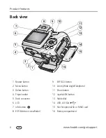 Предварительный просмотр 4 страницы Kodak Z650 - EASYSHARE Digital Camera User Manual