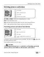 Предварительный просмотр 19 страницы Kodak Z650 - EASYSHARE Digital Camera User Manual