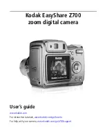 Kodak Z700 - EASYSHARE Digital Camera User Manual предпросмотр