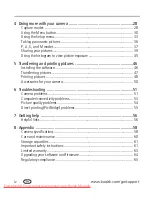 Предварительный просмотр 6 страницы Kodak ZD710 - EASYSHARE Digital Camera User Manual