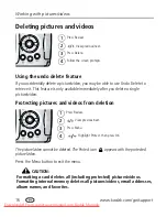 Предварительный просмотр 22 страницы Kodak ZD710 - EASYSHARE Digital Camera User Manual