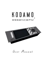 Kodamo Essence FM MKII User Manual preview