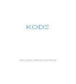 Предварительный просмотр 1 страницы KODE KD-GW01Z User Manual