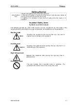 Preview for 4 page of Koden CVG-200 Operation Manual