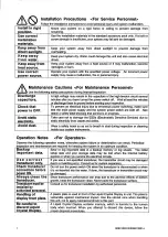 Preview for 3 page of Koden CVS-118Mk II Operation Manual