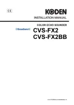 Preview for 1 page of Koden CVS-FX2 Installation Manual