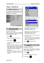 Preview for 63 page of Koden CVS-FX2 Installation Manual