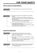 Preview for 8 page of Koden ESR-160 Operation Manual