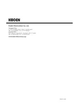 Предварительный просмотр 154 страницы Koden GTD-110 Operation Manual