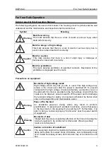 Preview for 5 page of Koden KGP-922 Operation Manual