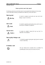 Preview for 5 page of Koden MDC-1810P Operation Manual