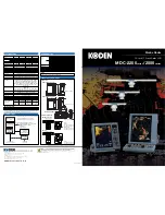 Preview for 1 page of Koden MDC-2200 series Specifications