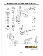 Preview for 16 page of KODI KLIP KTA-3 Series Owner'S/Operator'S Manual