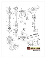 Preview for 20 page of KODI KLIP KTA-3 Series Owner'S/Operator'S Manual