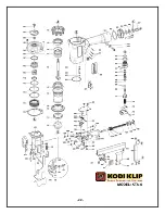 Preview for 22 page of KODI KLIP KTA-3 Series Owner'S/Operator'S Manual