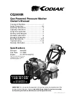 Предварительный просмотр 1 страницы Kodiak CG2600T Owner'S Manual