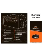 Kodiak Inergy User Manual preview