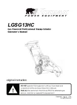 Предварительный просмотр 1 страницы Kodiak LGSG13HC Operator'S Manual