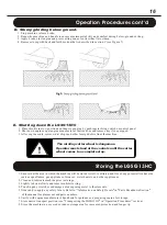 Предварительный просмотр 18 страницы Kodiak LGSG13HC Operator'S Manual