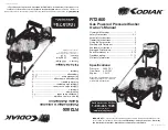 Предварительный просмотр 1 страницы Kodiak RT2800 Owner'S Manual