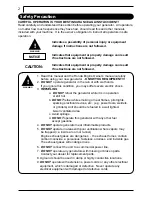 Предварительный просмотр 3 страницы Kodiak SXA1900HX Owner'S Manual