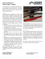 Preview for 1 page of Kody Technologies Swagman Installation Instructions