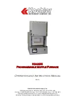 Koehler K244 Sereis Operation And Instruction Manual preview