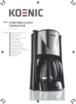 Koenic KCM100 User Manual предпросмотр