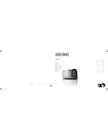 Koenic KMW 1221 B User Manual preview