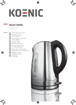 Preview for 1 page of Koenic KWK175 User Manual