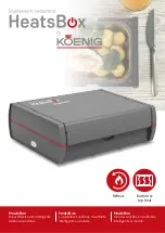 Koenig HeatsBox Manual предпросмотр