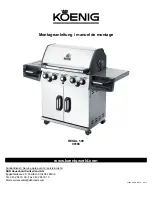 Koenig Regal 590 Assembly Instructions Manual preview