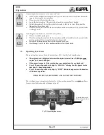 Preview for 31 page of Koeppl Luchs HYDRO LHR-2 Operating Manual