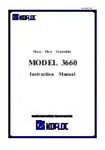 Kofloc 3660 Instruction Manual preview