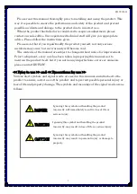 Preview for 2 page of Kofloc 8700 MC Instruction Manual