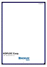 Preview for 17 page of Kofloc EX-250S Instruction Manual