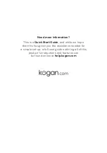 Preview for 20 page of Kogan 8 Series UN8910 Quick Start Manual