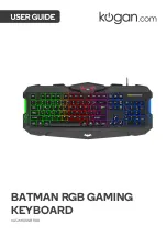 Kogan BATMAN RGB User Manual preview