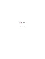 Kogan Electronic Keyboard User Manual preview